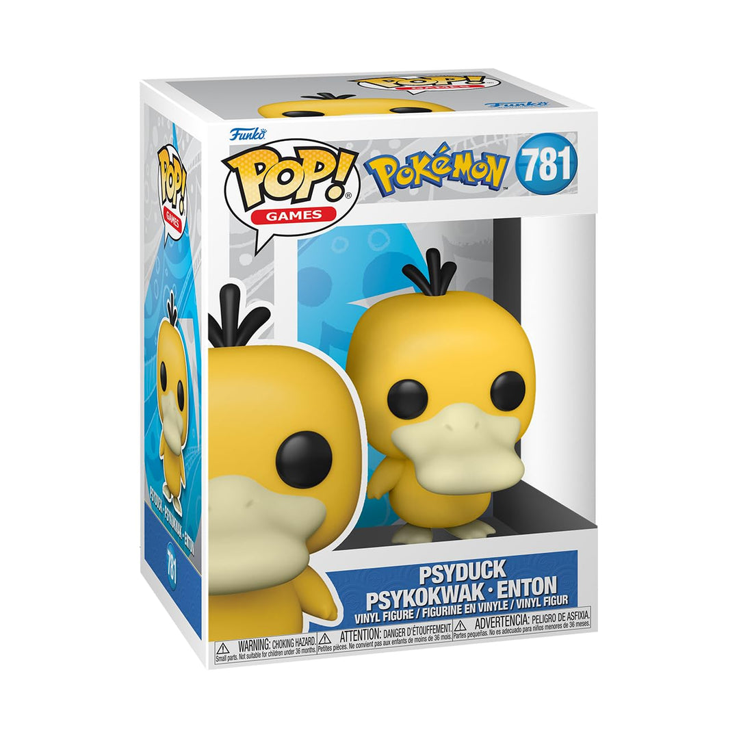 Funko Pop! Games: Pokemon - Psyduck - Enton - Vinyl-Sammelfigur - Geschenkidee - Offizielle Handelsw