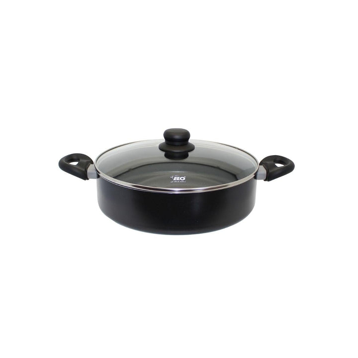 ELO 4382826 Schmorpfanne mit Deckel, Schmorpfanne mit Deckel, Schmorpfanne 28 cm, Induktion, Schmorp
