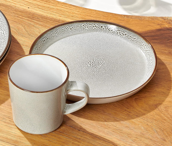Kaffeebecher-Set Visby, 6-teilig, Grau