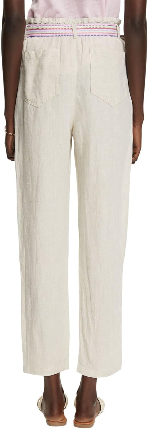 ESPRIT Damen Hose 36 260/Light Taupe, 36 260/Light Taupe