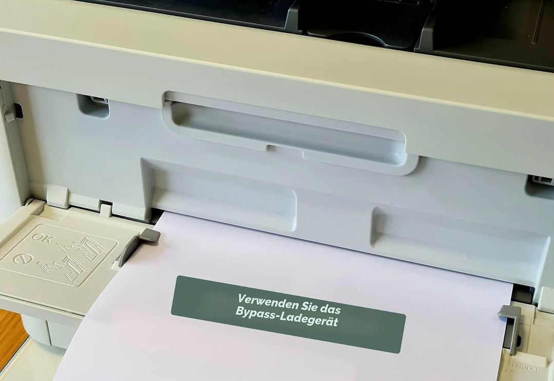 Transparente Backlight Folie mit Blättern, 150 g, für Laserdrucker oder Tintenstrahldrucker, Papier