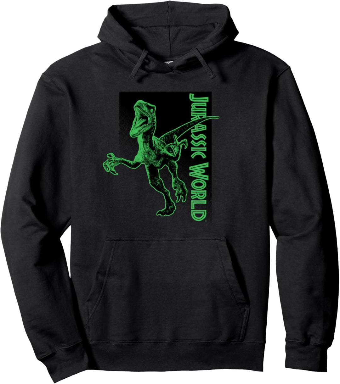 Jurassic World Raptor Attack Halbton Pullover Hoodie