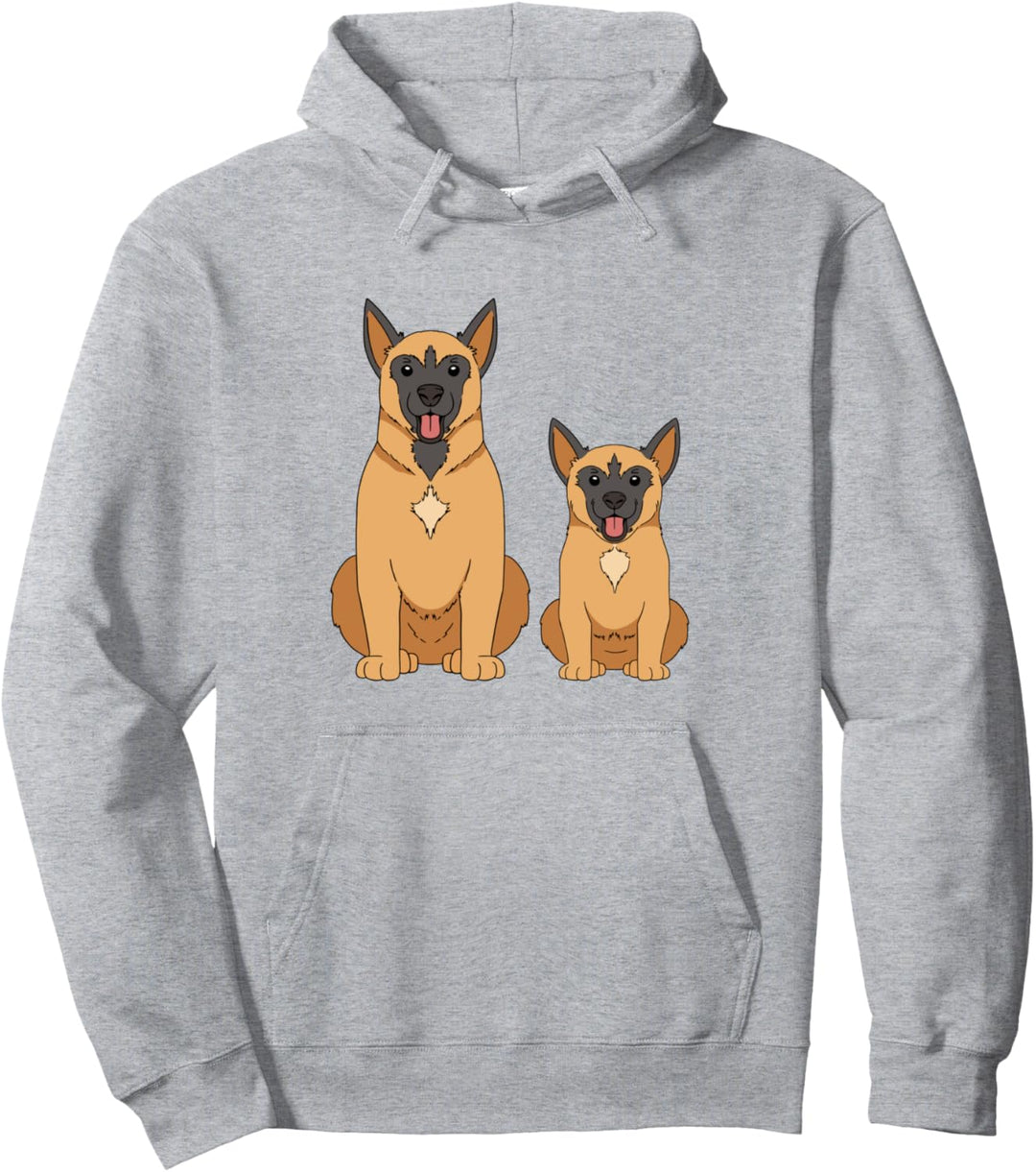 Belgischer Malinois Welpe Hund Haustier Pullover Hoodie