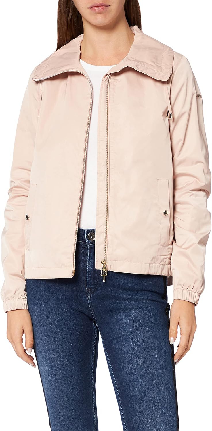 Geox W AIRELL SHORT JKT ( Damen Jacken 44 Rosa (Rose Dust F8264), 44 Rosa (Rose Dust F8264)
