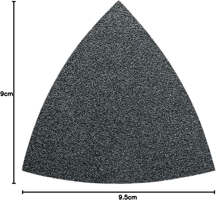 FEIN Schleifblätter Korn 100, Kantenlänge 80 mm, VE 50 St., Für den universellen Einsatz auf nahezu
