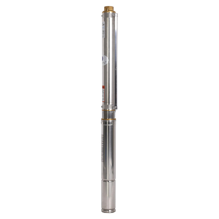 Edelstahl Tiefbrunnenpumpe Tauchpumpe 2.5 Zoll, 250 W, 2800 L/H Garten/bewässerung oder Heimgebrauch