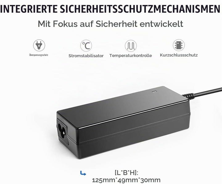 KFD 48V Netzteil DC Ladegerät für UniFi Switch 8 Ubiquiti US-8-60W PoE Injector Port Netgear 48Volt