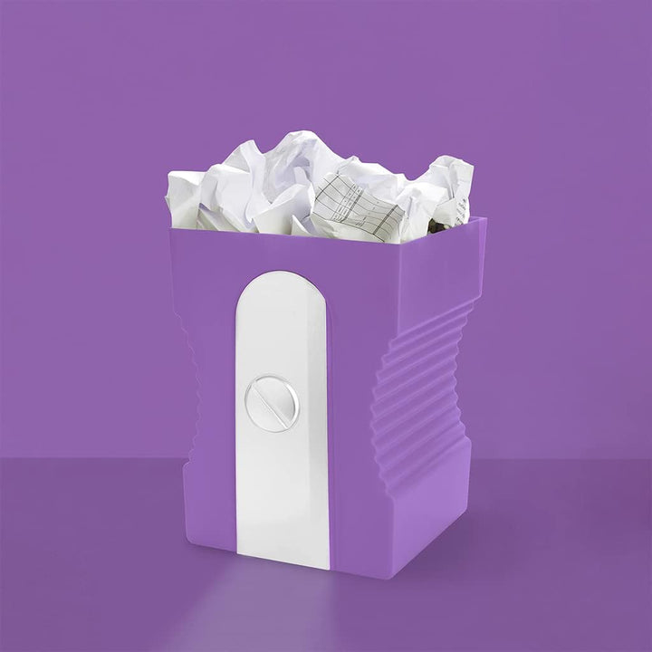balvi Papierkorb Sharpener Farbe Mauve Originell und lustig In Form eines Bleistiftspitzers Kunststo