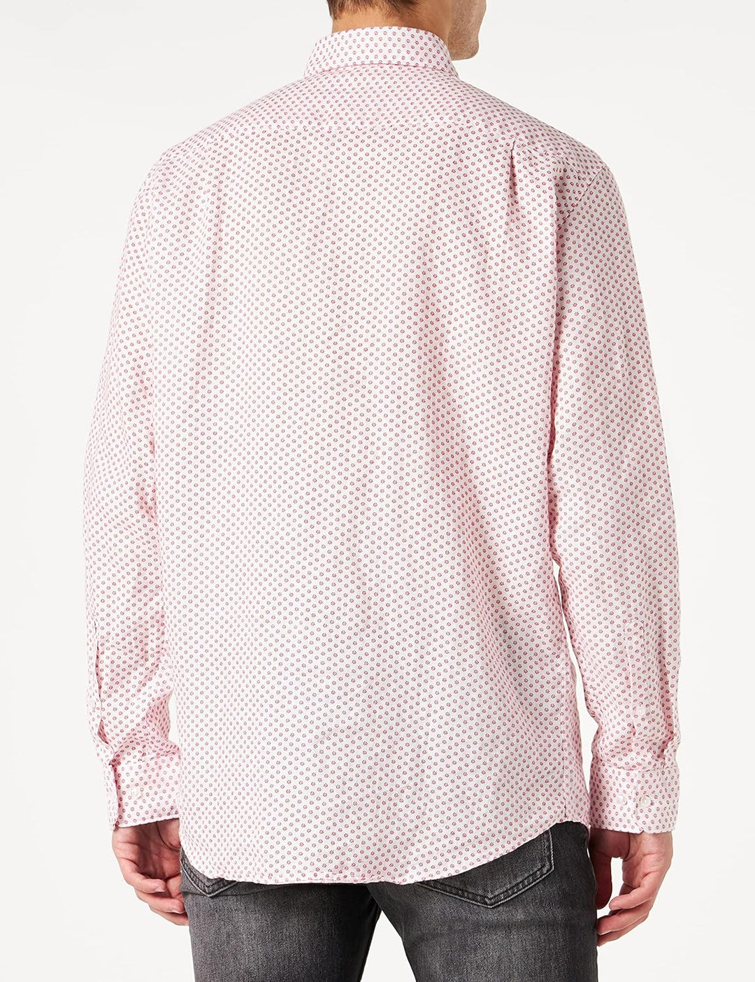 Seidensticker Herren Regular Fit Lamgarm Hemd Shirt 47 Rot, 47 Rot