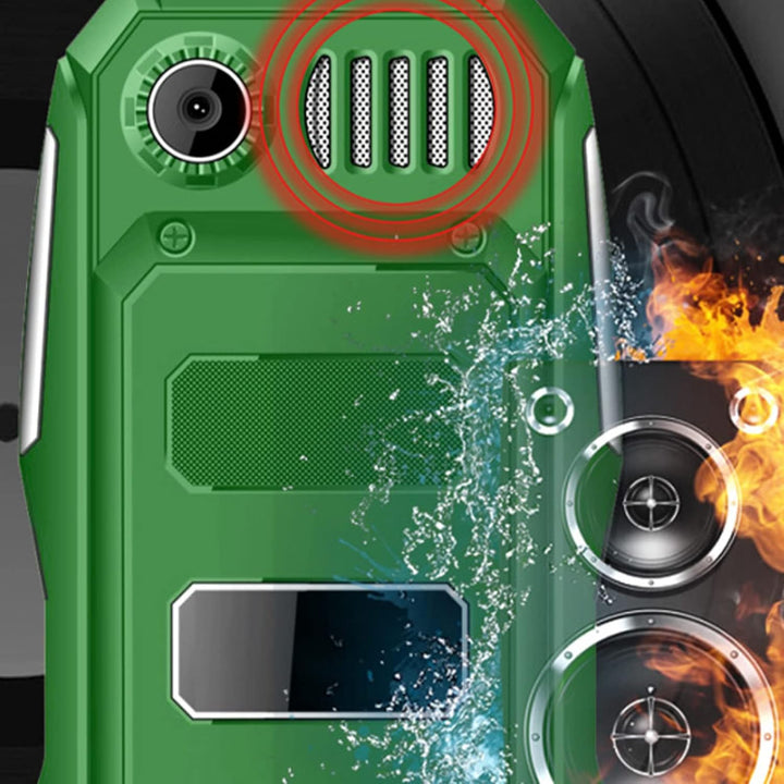 Zunate 2G Entsperrtes, Robustes Telefon, Senioren Handy mit 1,8 Zoll Bildschirm, BT Verbindung, UKW