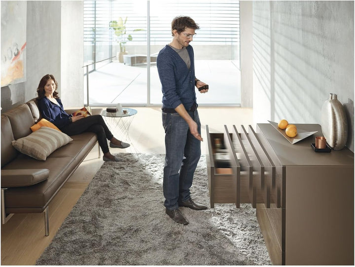 BLUM MOVENTO BLUMOTION S 760H Schubladenschienen, 320mm Vollauszug 40kg, 1 Paar inkl. Kupplung und M