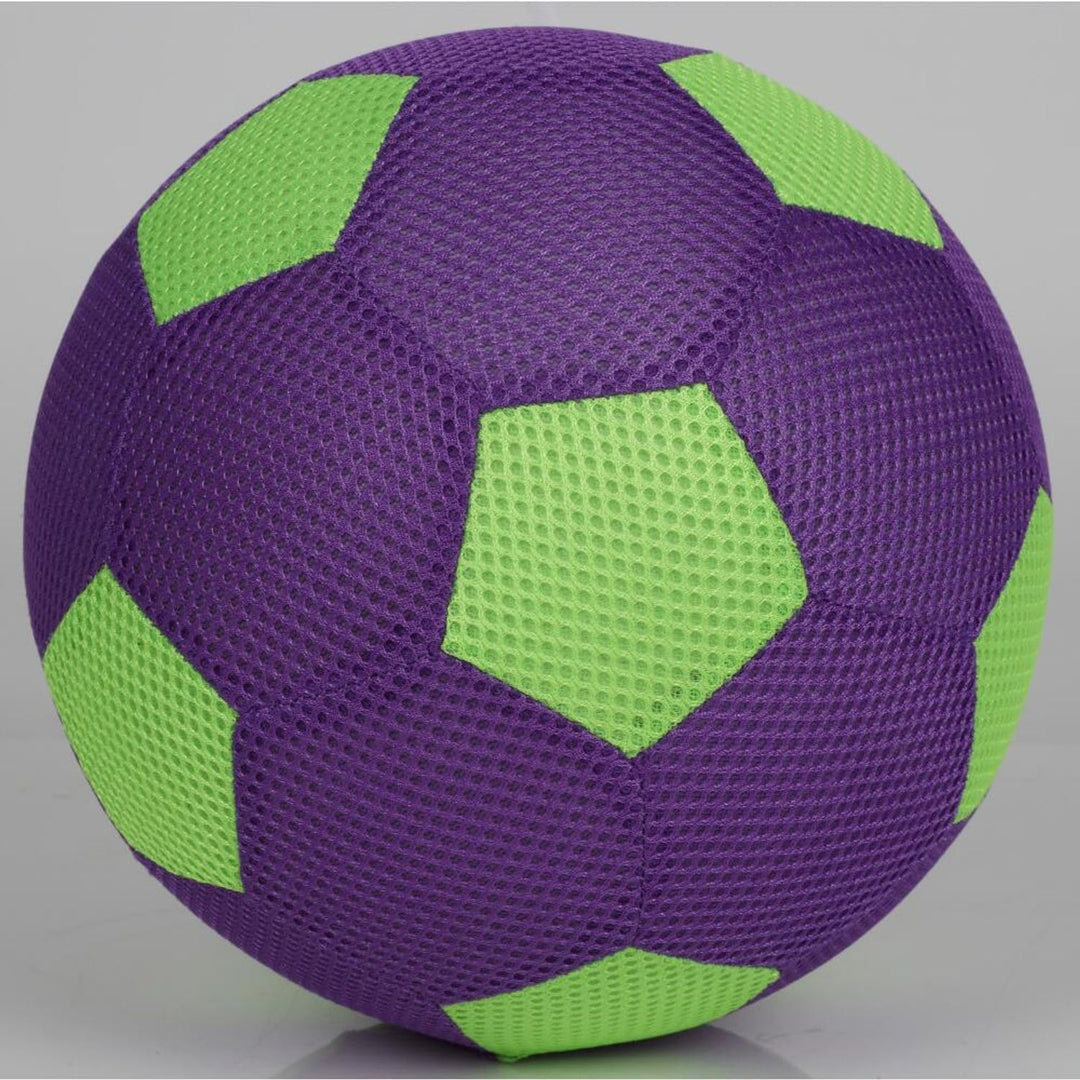 BURI 10x Meshball Spielball aufblasbar 22cm Softball Fussball Kinderball Spielzeug