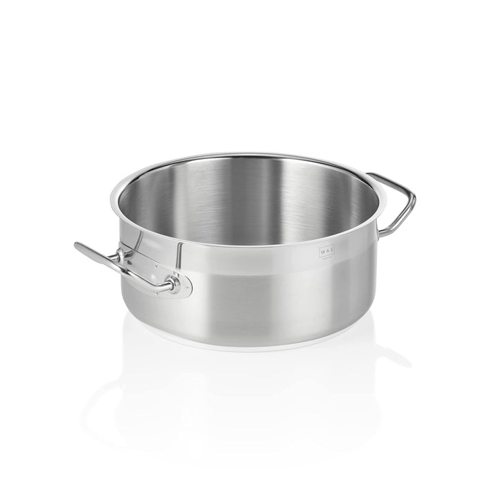 Bratentopf Cookware 21, Ø 24 cm, Chromnickelstahl 18/10 24 cm Grau, 24 cm Grau