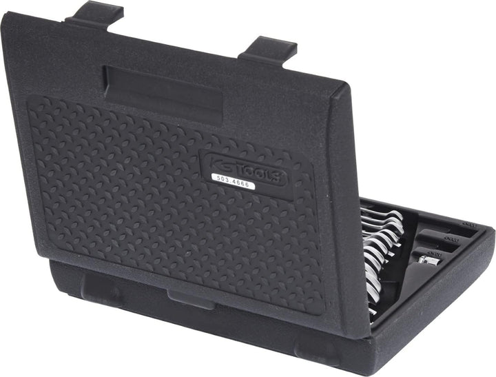 KS Tools 503.4666 GEARplus Ratschenringmaulschlüssel-Satz, umschaltbar,16-tlg Single, Single