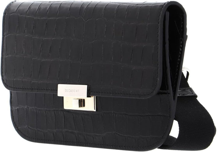 DECADENT Tara Belt Bag Croco Black