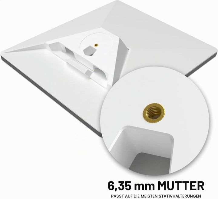 daboot Starlink Mini-Halterungsadapter mit 6,35 mm (1/4 Zoll) 20 Gewinde aus Kunststoff, kompatibel