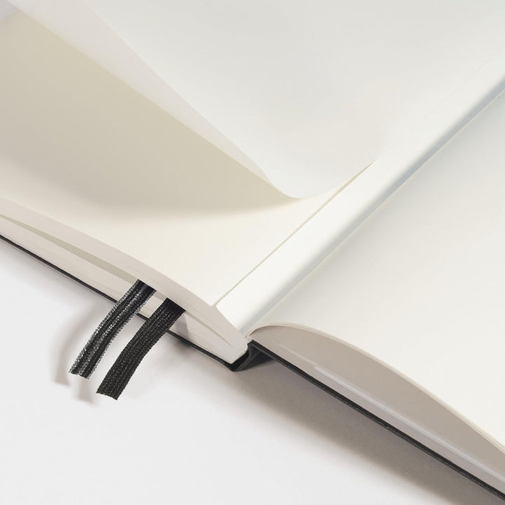 LEUCHTTURM1917 342923 Notizbuch Medium (A5), Hardcover, 251 nummerierte Seiten, Marine, kariert Mari