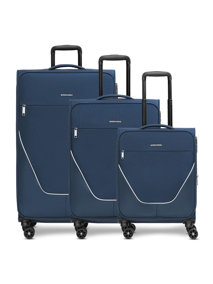 Stratic taska Koffer Set | Koffer & Trolley Weichgepäck - Handgepäck Koffer mit 4 Rollen Einer Dehnf