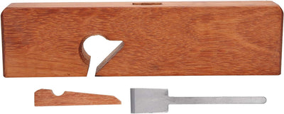 Fafeicy Wood Plane Carpenter mit quadratisches Hobelkörperdesign, Trimmen Hobel Flache Kante Schlitz