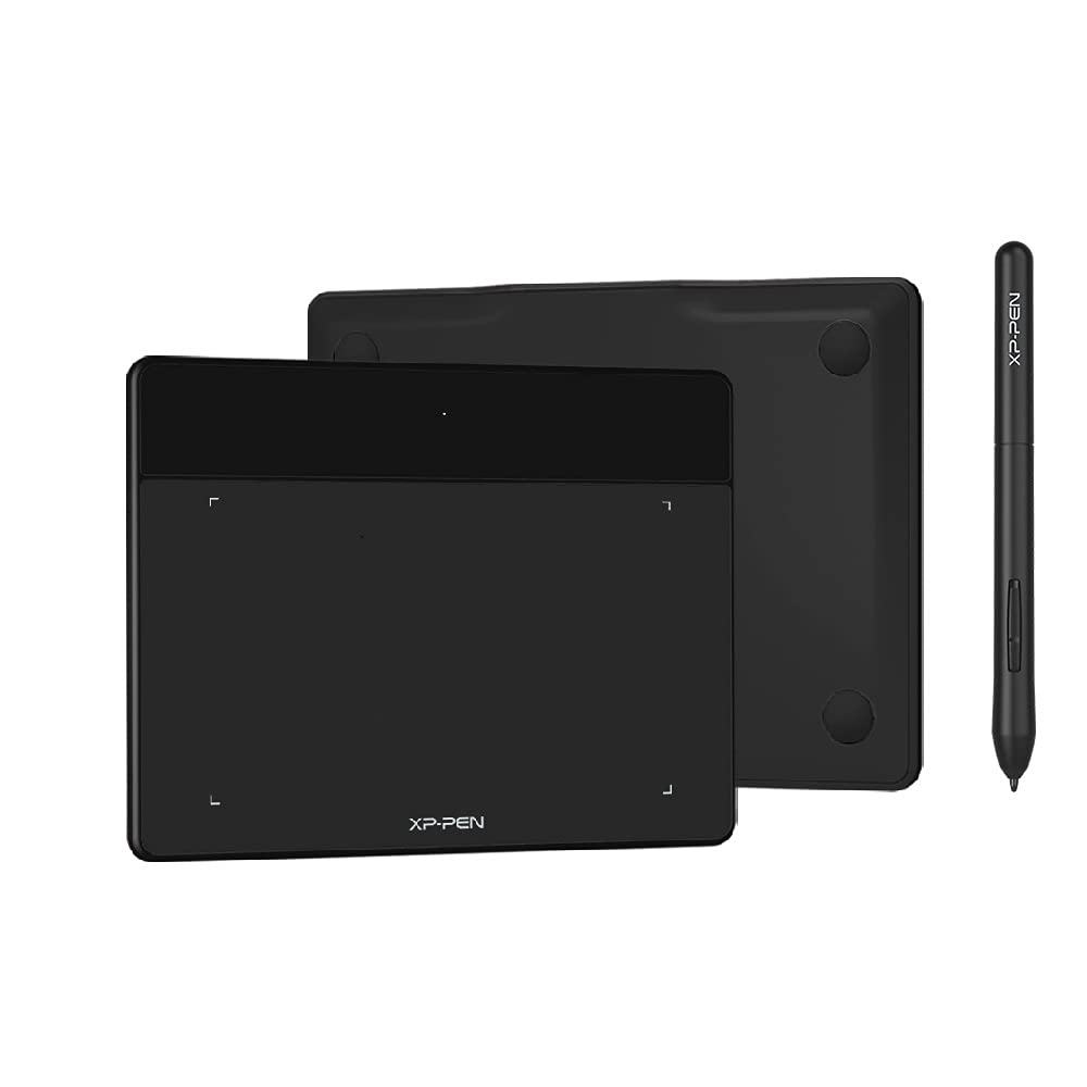 XP-PEN Deco Fun XS Zeichentablett, Grösse 4 x 3 Zoll, ideal für elektronische Signatur und Fernunter