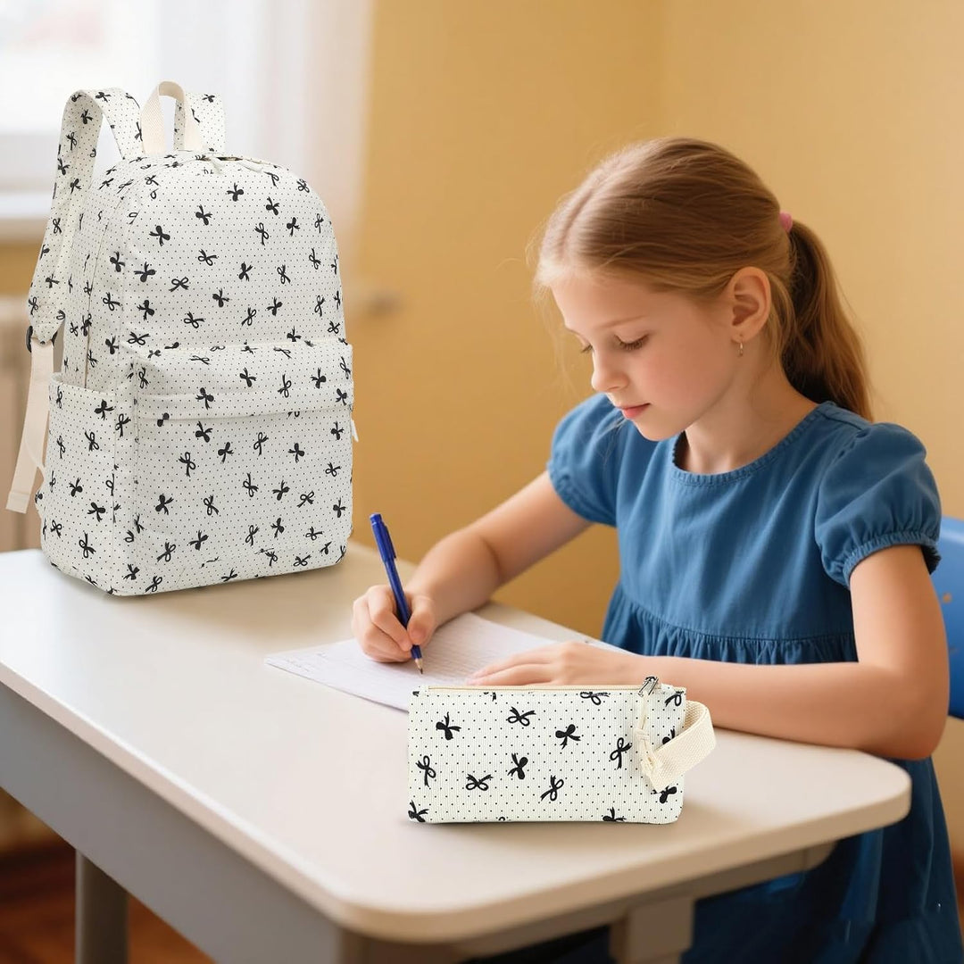 LEDAOU Schulrucksack Jungen Teenager Kinder Jugendlicher Mädchen Daypack Mädchen Freizeit Rucksack,