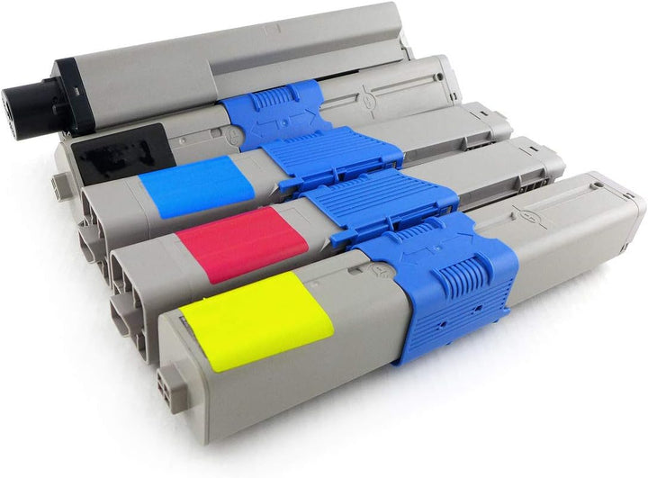 Green2Print Toner Toner-Set, 4 Kartuschen 1x 2200, 3X 1500 Seiten passend für Oki MC332DN, MC342DNW,