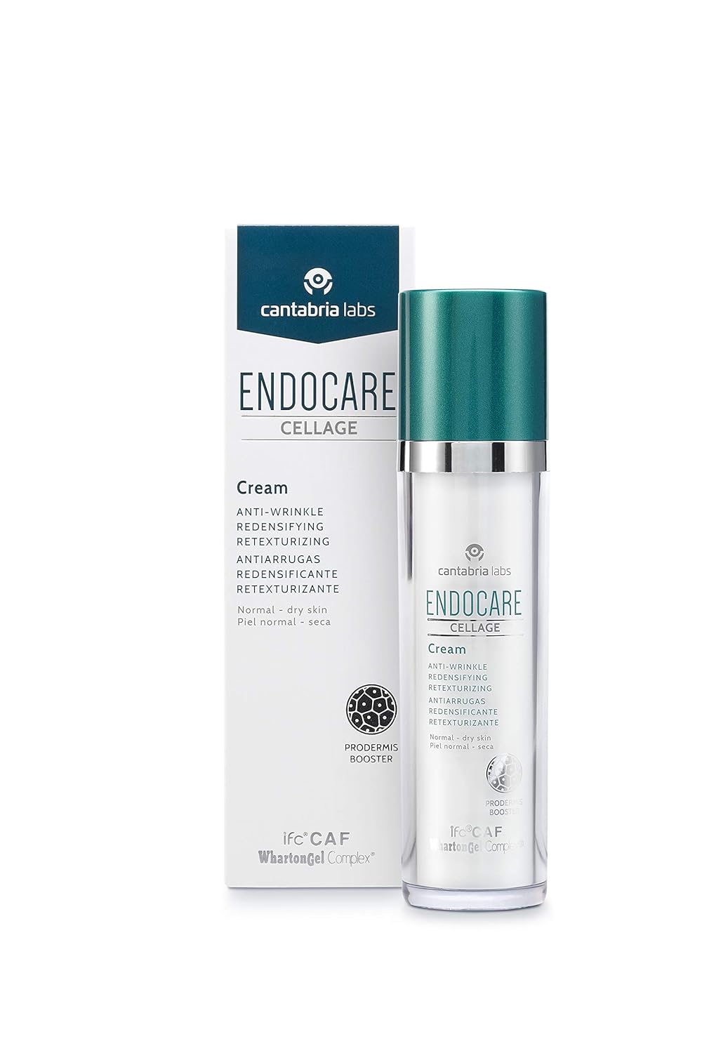 Endocare Cellage - Crema Antiarrugas, Antiedad, Redensificante, Retexturizante y Nutritiva, con Ácid