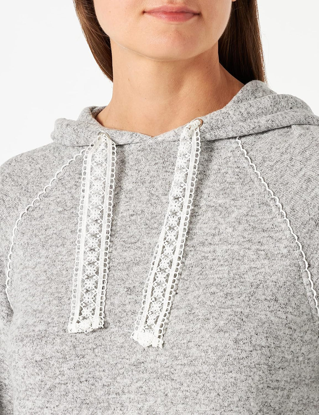 Naf Naf Damen Owilla T-Shirt XS Grau, XS Grau