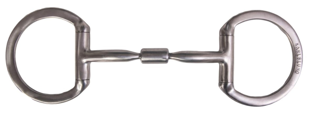 Karlslund Gebiss Titanium Eggbut Bit, Schwarz, 11.5 cm, k340-115