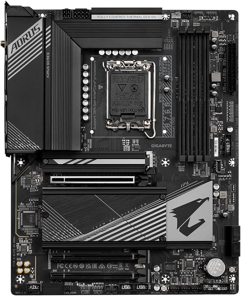 Gigabyte B760 AORUS Elite AX DDR4 Motherboard