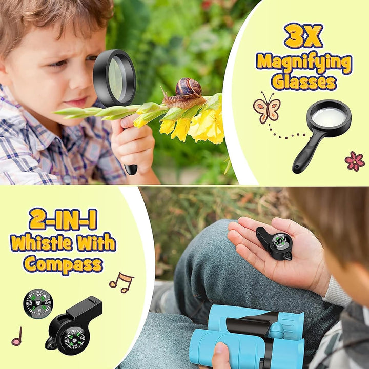 Dislocati Fernglas Kinder, Geschenke Junge 4 5 6 7 8 9 10 Jahre Weihnachten Geschenk Kinder Spielzeu
