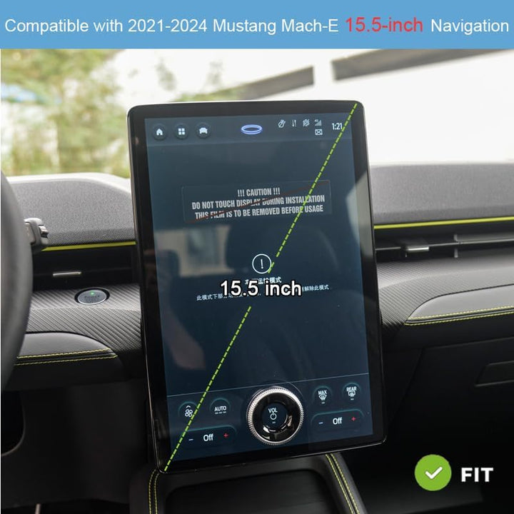 GXQKHFA handyhalterung kompatibel mit 2021-2024 Ford Mustang mach e Zubehör for 15.5-inch Navigation