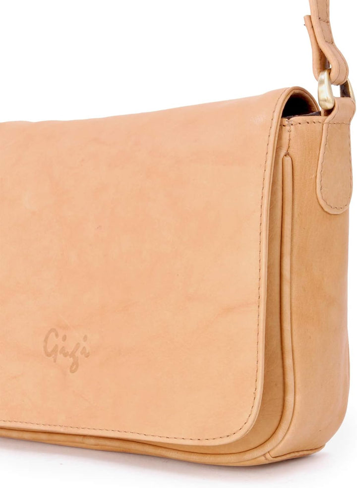 Gigi - Leder - Damenhandtasche/Organizer/Umhängetasche - OTHELLO 14578" Honig, Honig