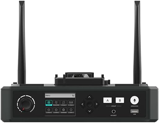 Hollyland Solidcom C1 Basisstation Wireless Full Duplex 1,9 GHz Für Teamkommunikation mit Gruppierun