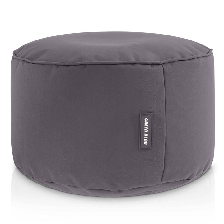 Green Bean Sitzsack-Hocker 45x25cm mit EPS-Perlen Füllung - Fusshocker Fusskissen Sitz-Pouf für Sitz