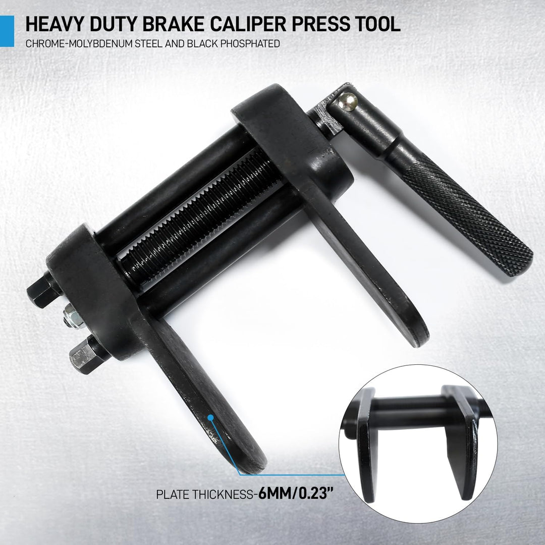 SMOTIVEPRO Universal Bremskolben Rücksteller, 0-85mm Scheibenbremsbelag Spreizer, Bremskolbenstreuer