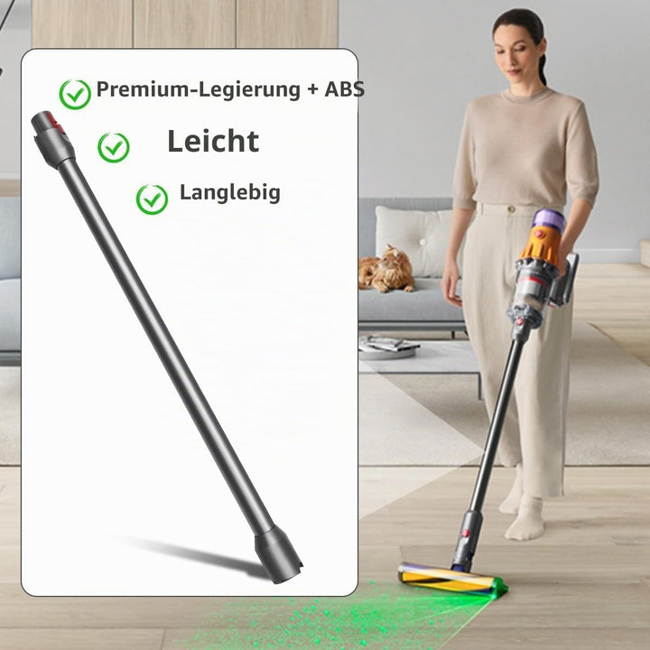 Verlängerungsrohr für Dyson V12 Detect Slim Stabstaubsauger, Ersatz Teleskoprohr Schnellspanner Verl