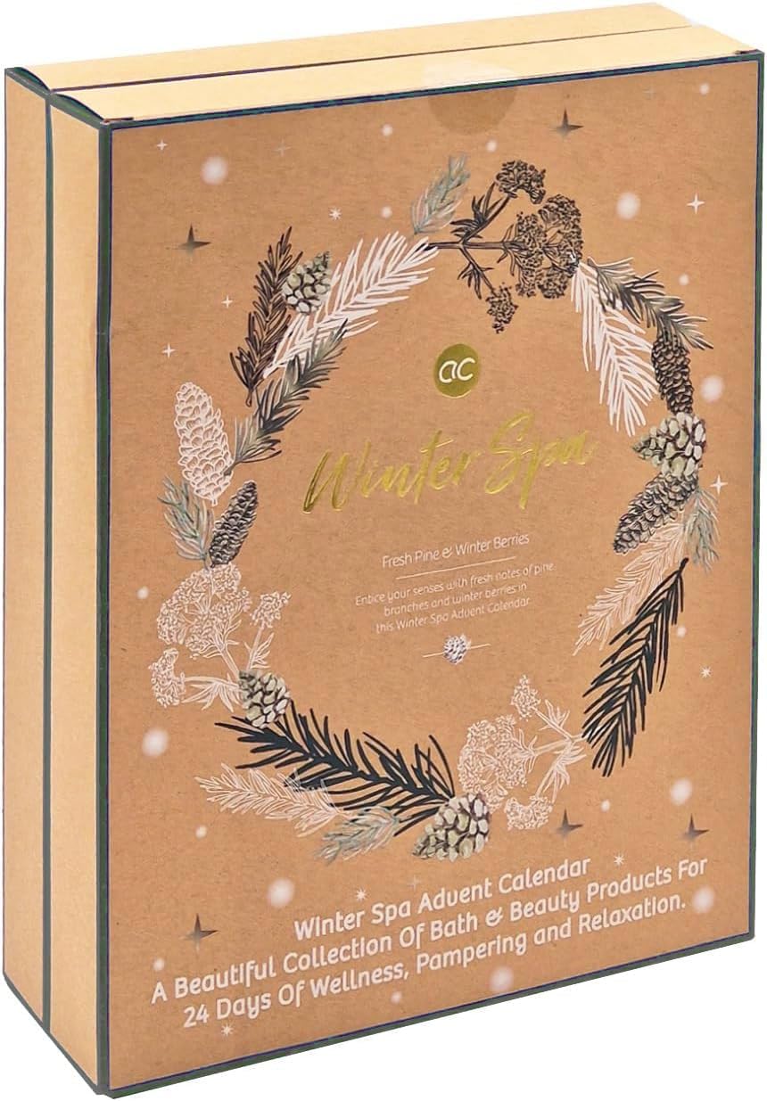 WINTER SPA Adventskalender für Frauen 2024 - XXL Wellness Adventskalender für Damen - Körperpflege