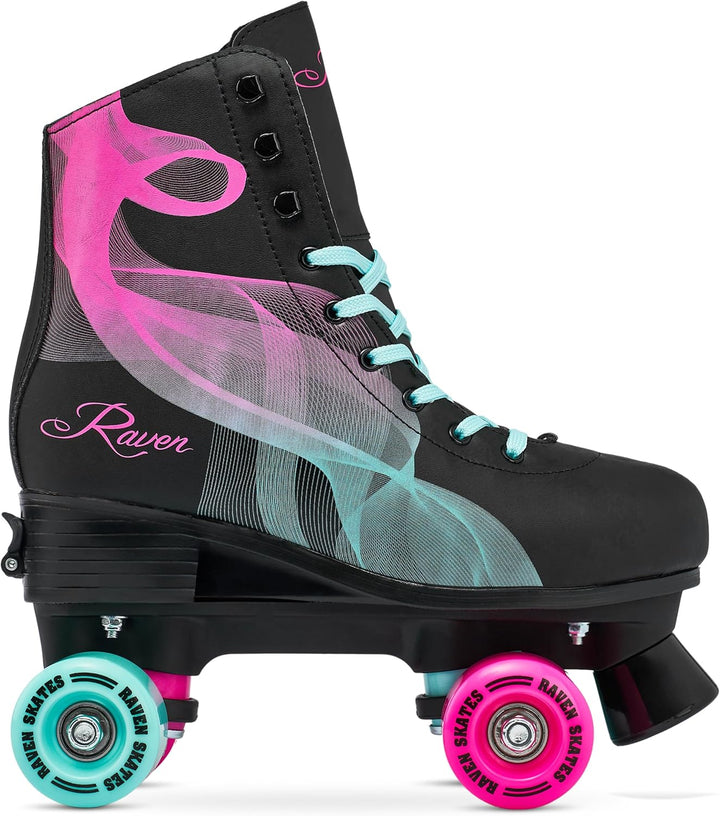 Raven Verstellbare Rollschuhe Roller Skates Trista/Serena - Kugellager Carbon Abec7 - SAS - Shock Ab