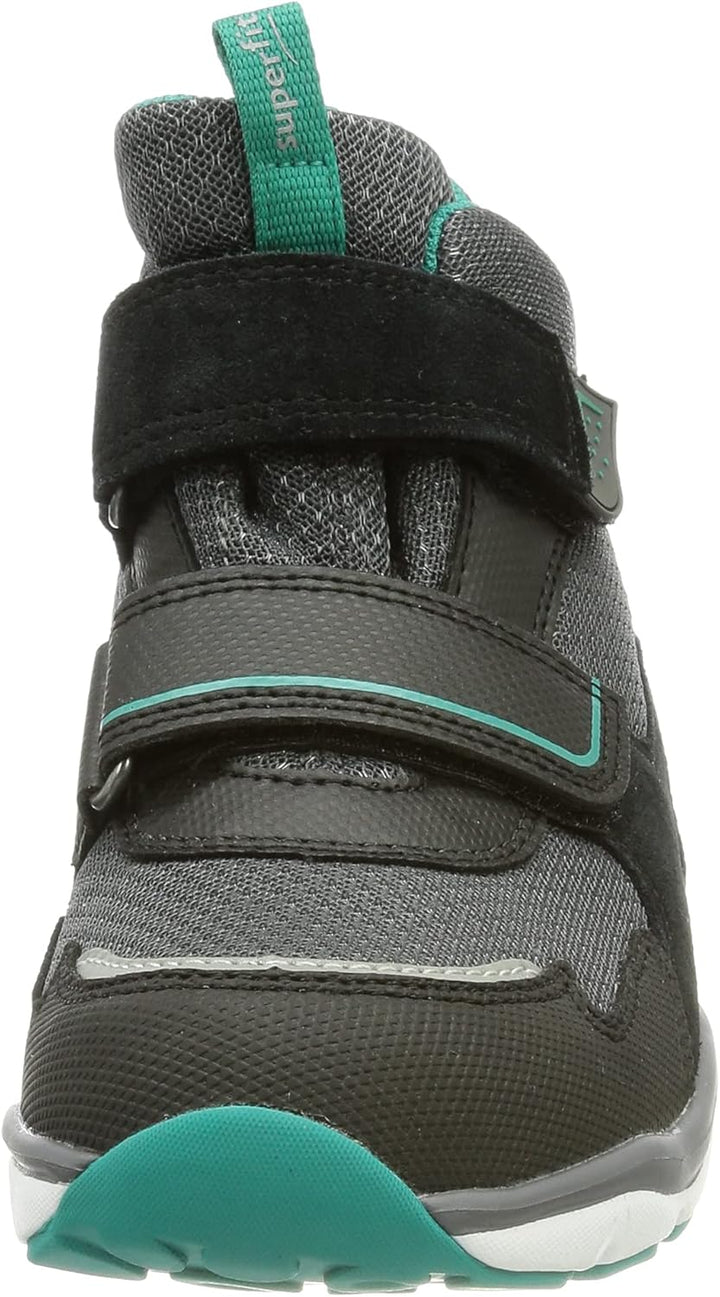 Superfit Jungen Sport5 Gore-tex Sneaker 25 EU Weit Schwarz Grün 0000, 25 EU Weit Schwarz Gr&#xFC;n 0