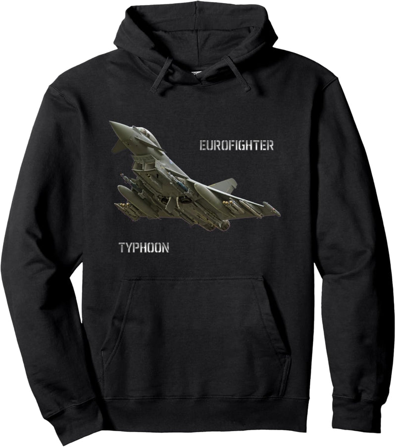 Mehrzeckkampfflugzeug Jäger 90 Eurofighter Pullover Hoodie