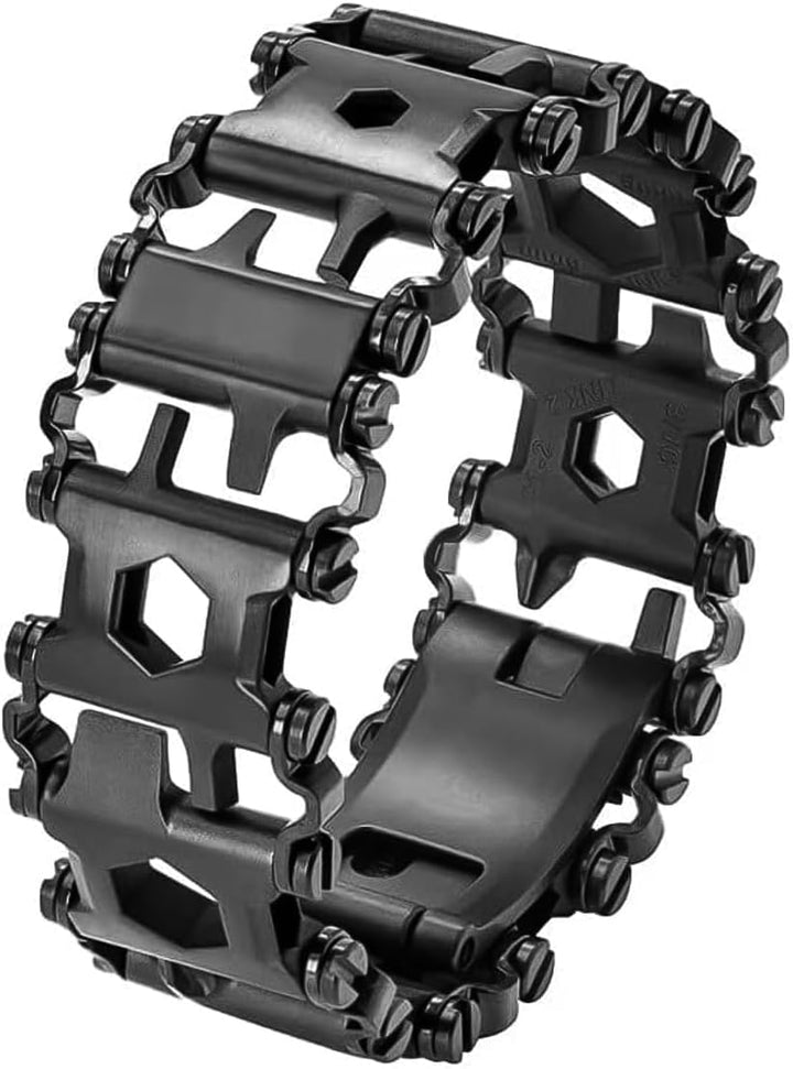 29-in-1 Edelstahl-Multitool-Armband, Tragbar
