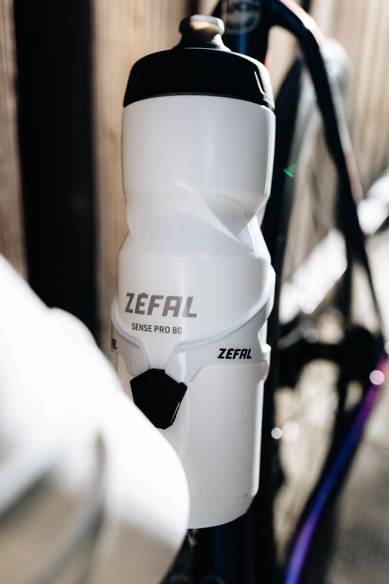 ZEFAL Sense Pro 80 Fahrradflasche 800 ML x 2 - Set mit 2 Fahrrad Trinkflasche Auslaufsicher - Trinkf