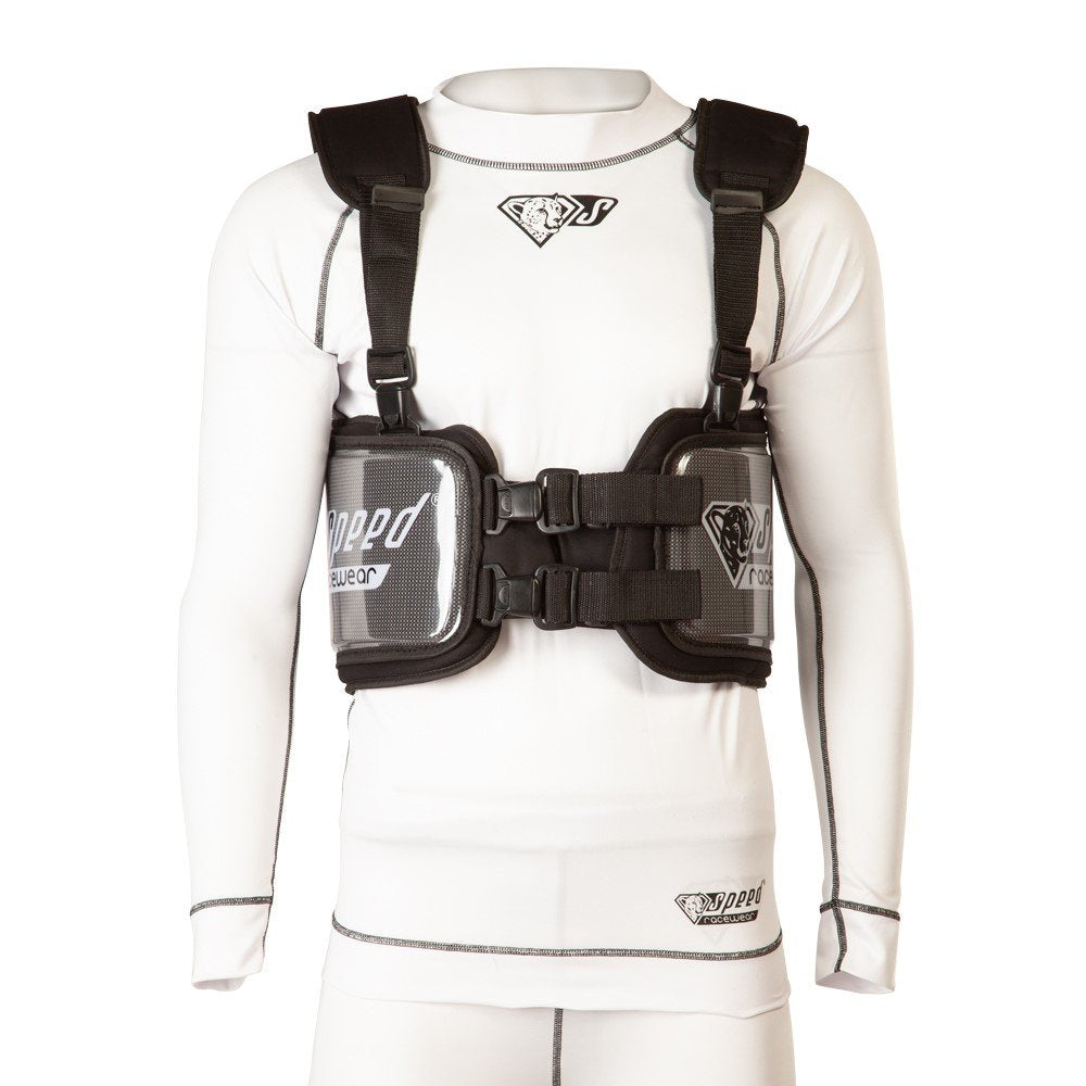 Speed Rippenprotektor Saturn Kevlar schwarz, Grösse:L