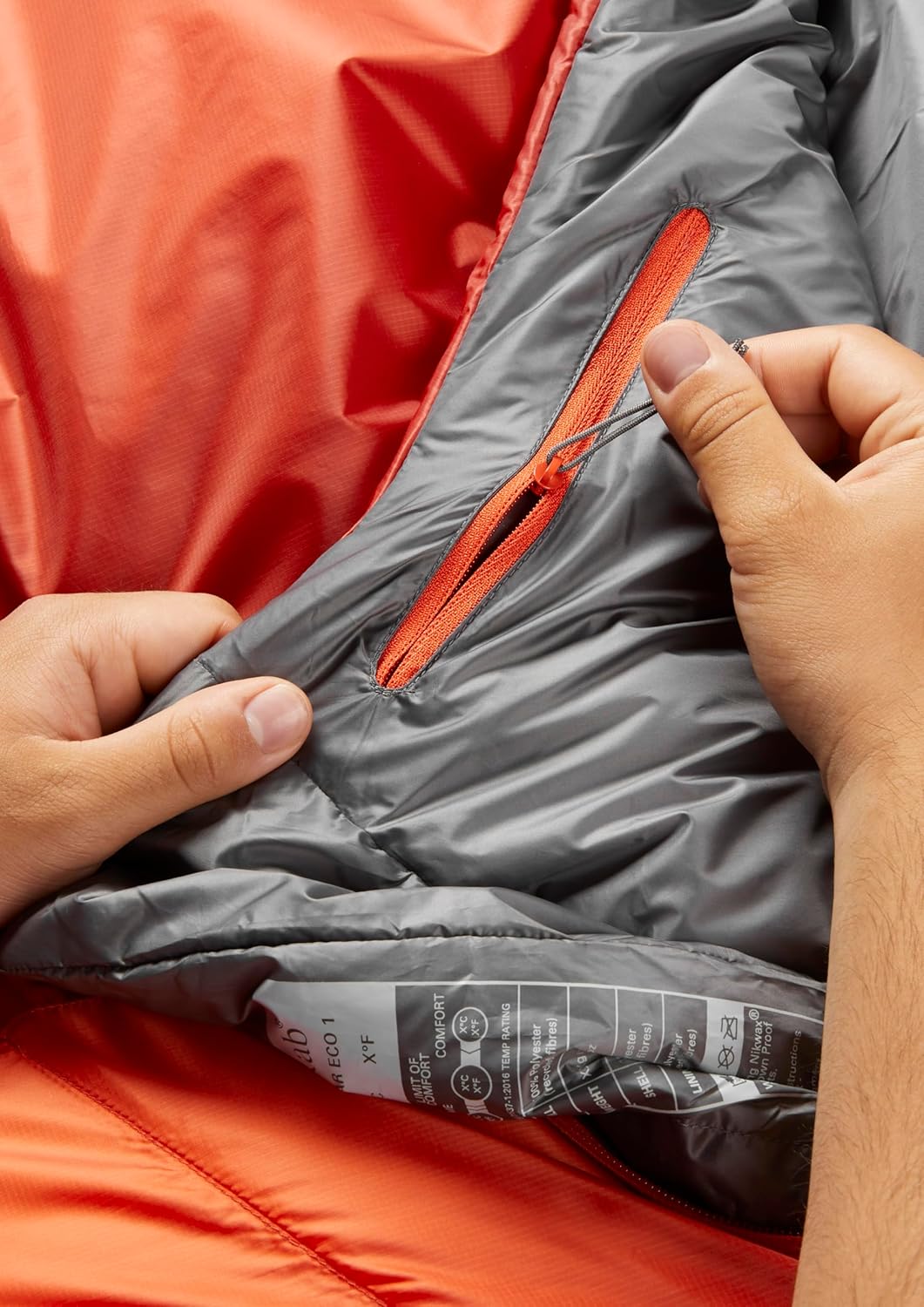 Rab Solar Eco 2 Schlafsack Camping red clay RCY XL, red clay RCY XL
