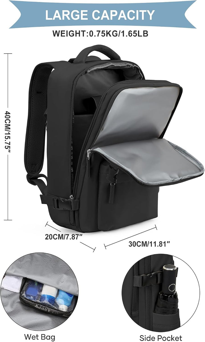 SZLX Ryanair Handgepäck 40x30x20 Rucksack Damen Wizz Air 40x30x20 Flugzeug Untersitz Kabinentasche R