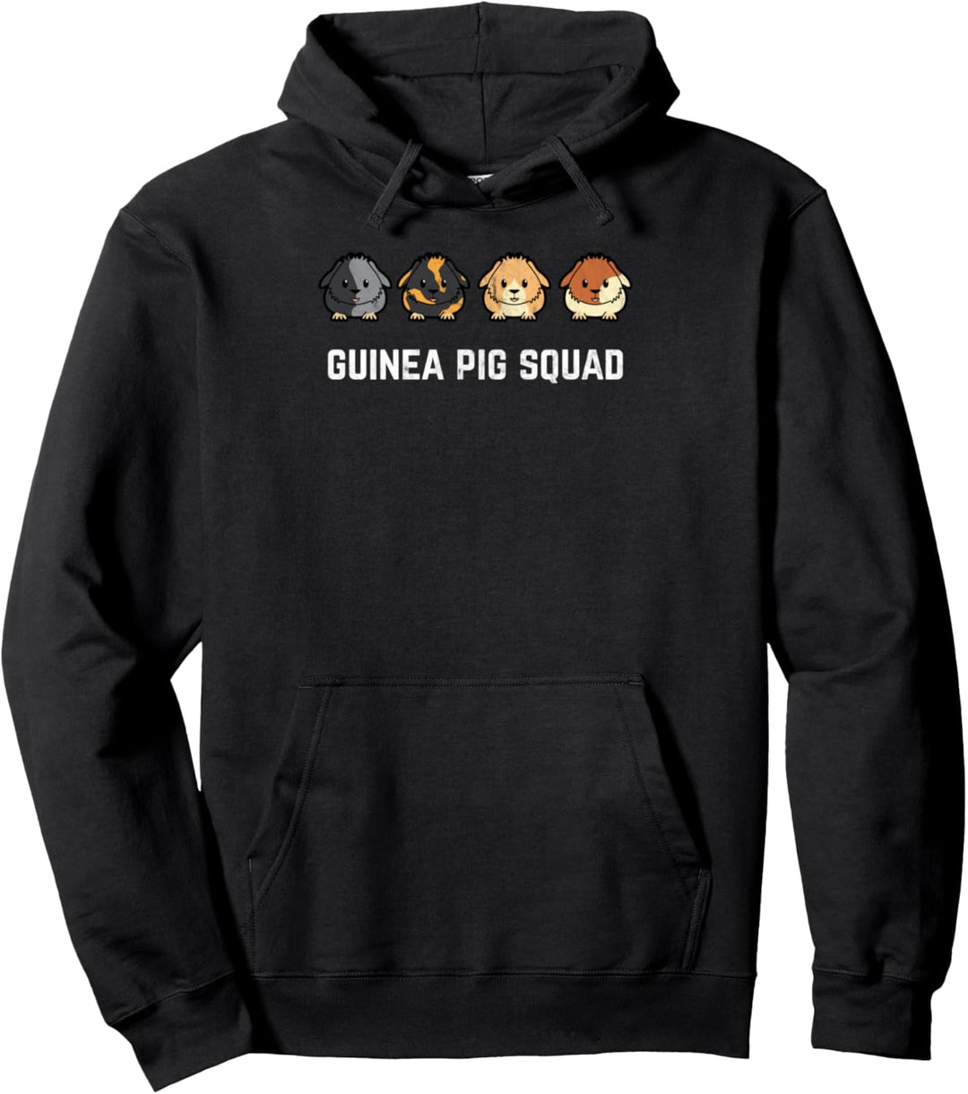 Lustiger Meerschweinchen Squad Team Nager Pullover Hoodie