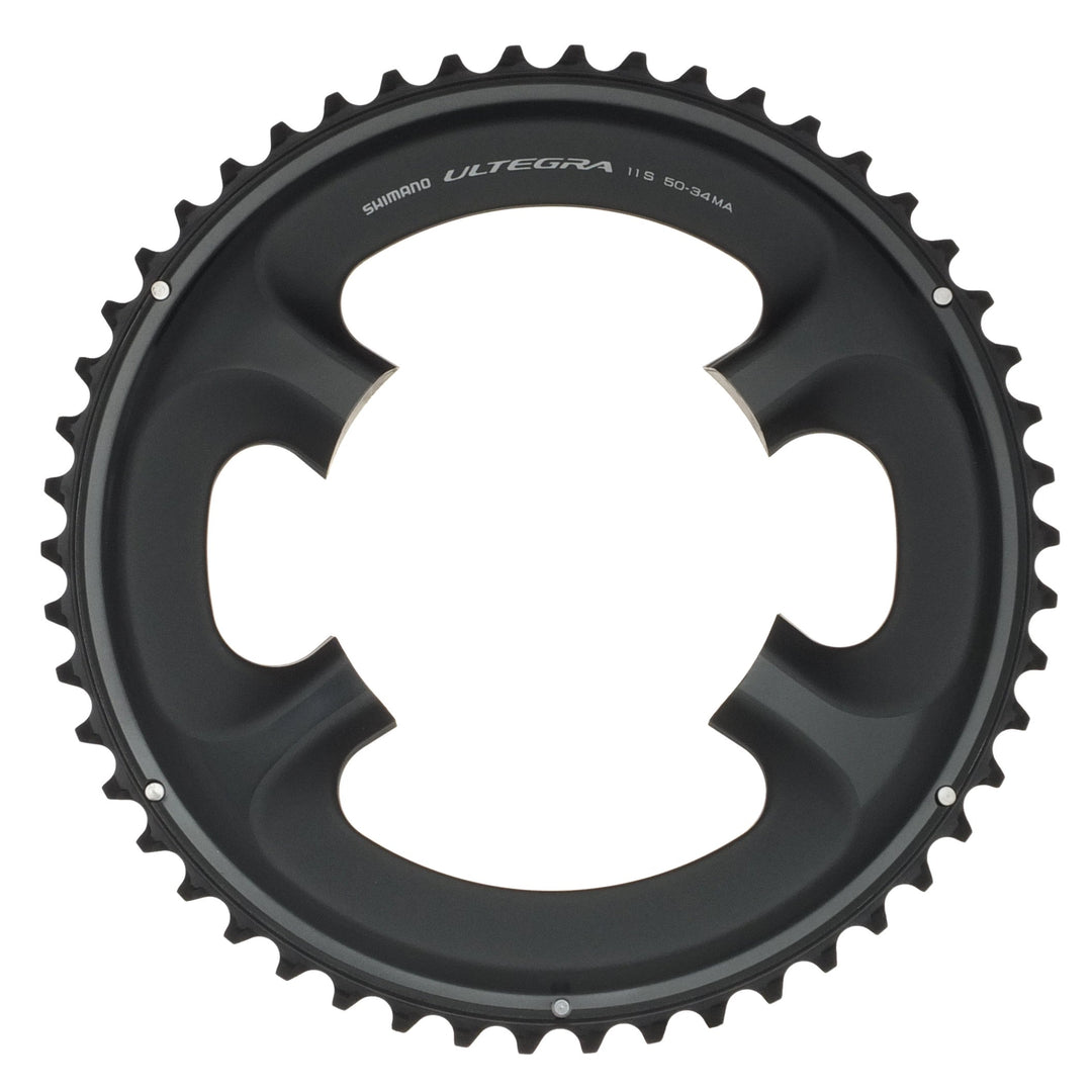 SHIMANO Antriebsstränge Plato 50d Schwarz 50 zähne, Schwarz 50 zähne