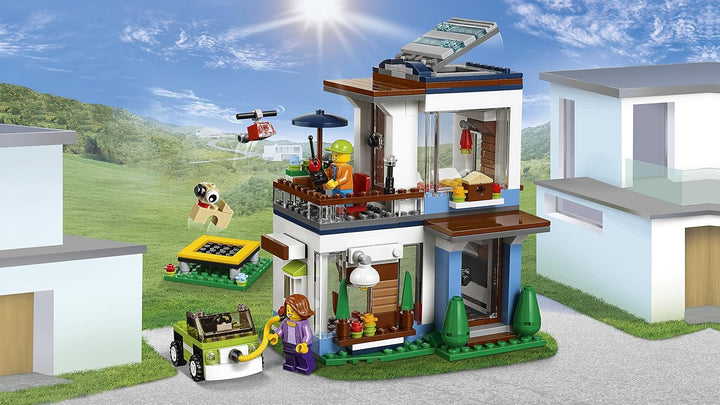 LEGO Creator 31068 - "Modernes Zuhause Konstruktionsspiel, bunt