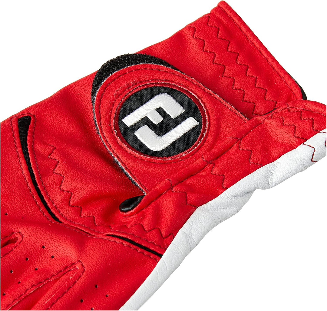 FootJoy Spectrum Herren Golfhandschuh LH - für Rechtshänder - Hellblau (XL) XL rot, XL rot